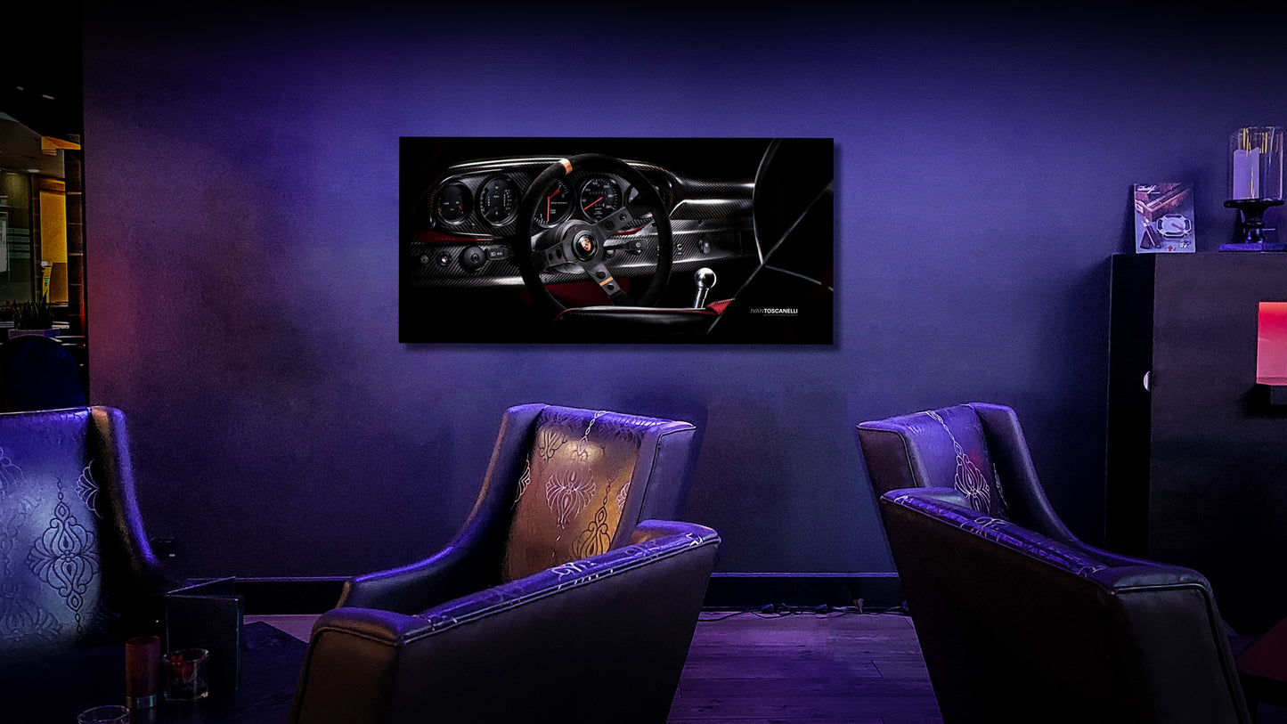 Porsche 911 DP "red evolution" Dashboard