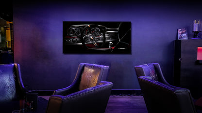 Porsche 911 DP "red evolution" Dashboard